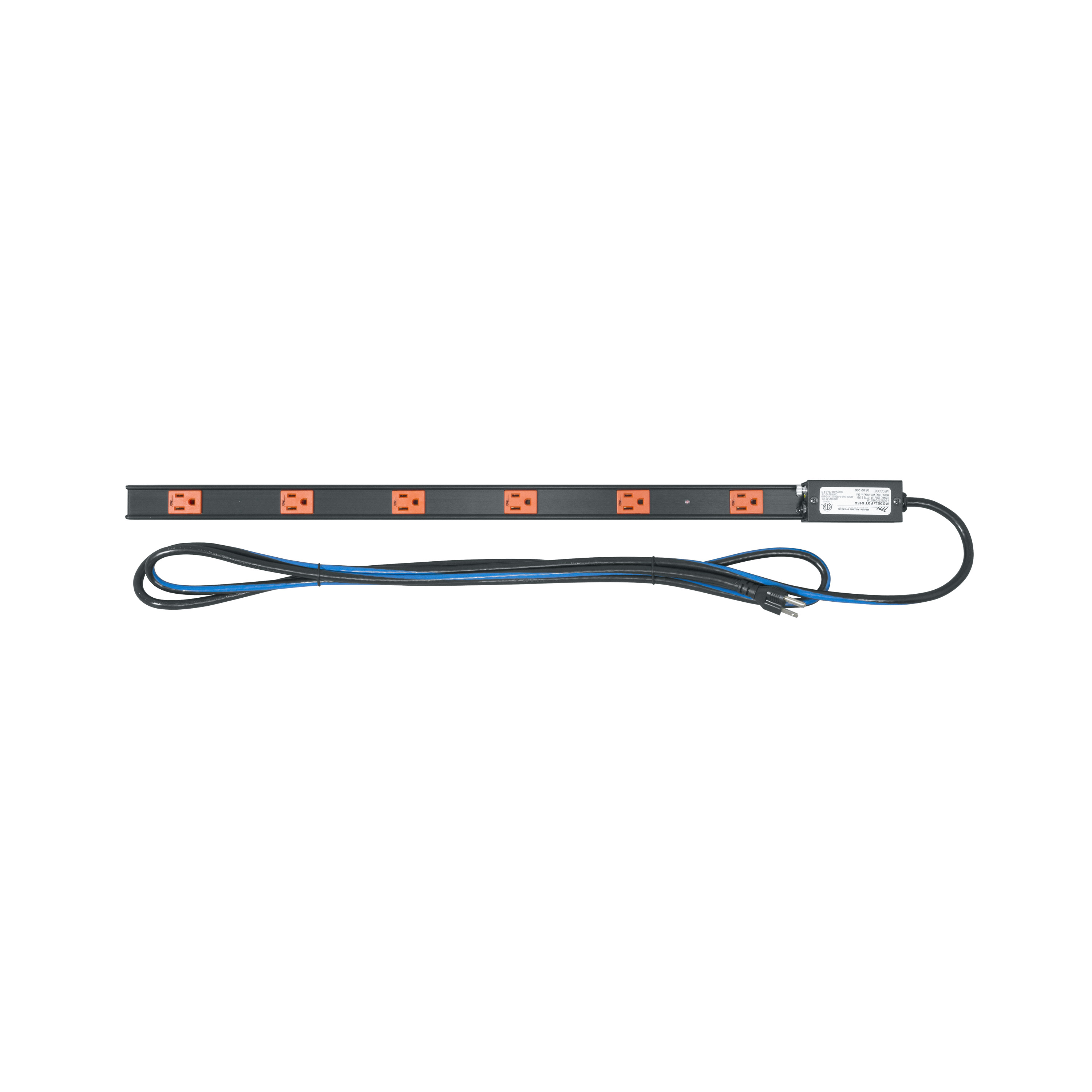 Middle Atlantic PDT Low Profile Power Strip - 15 Amp, 6 Outlet