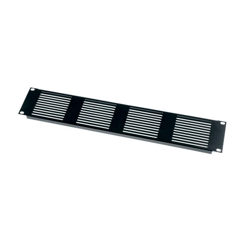 Middle Atlantic 2RU Vented Rack Panel - Slotted with 20% Open Area