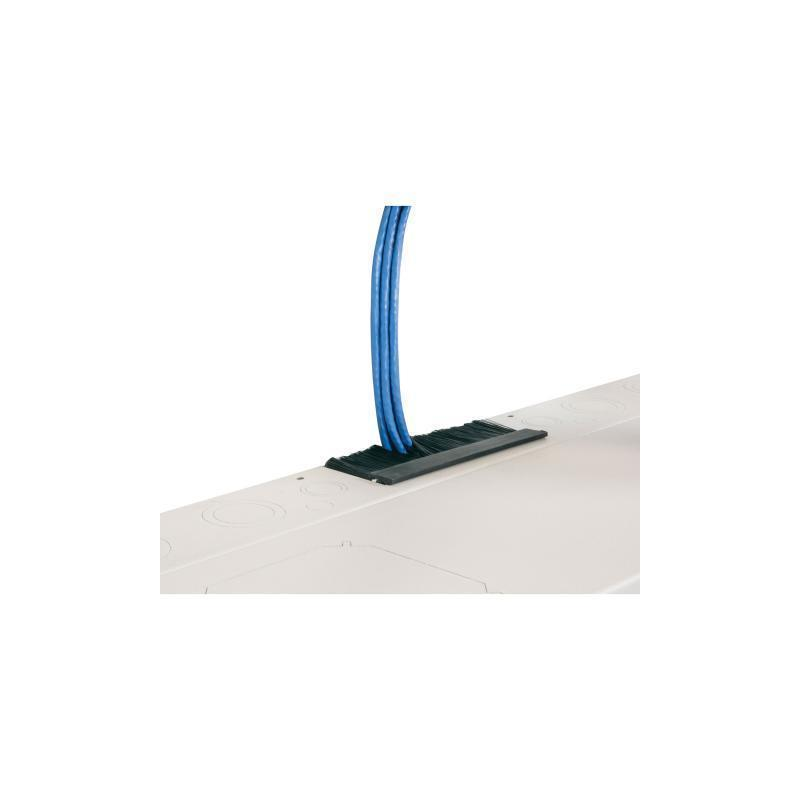 Middle Atlantic VWM Brush Grommet - 6in Width x 2.25in Depth
