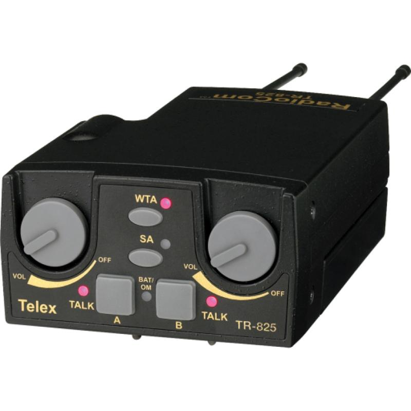 TR-825 H3 R5 US UHF Beltpack, 2CH, Band H3, 5F Headset