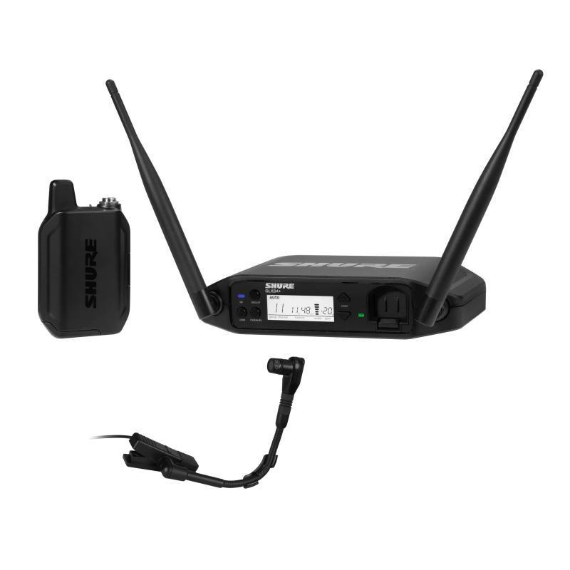 GLXD14+/B98-Z3 Digital Wireless Instrument System with BETA®98H Flexible Gooseneck Microphone
