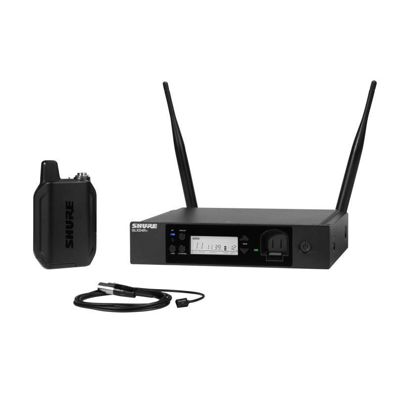 GLXD14R+/93-Z3 Digital Wireless Rack System with WL93 Lavalier Microphone
