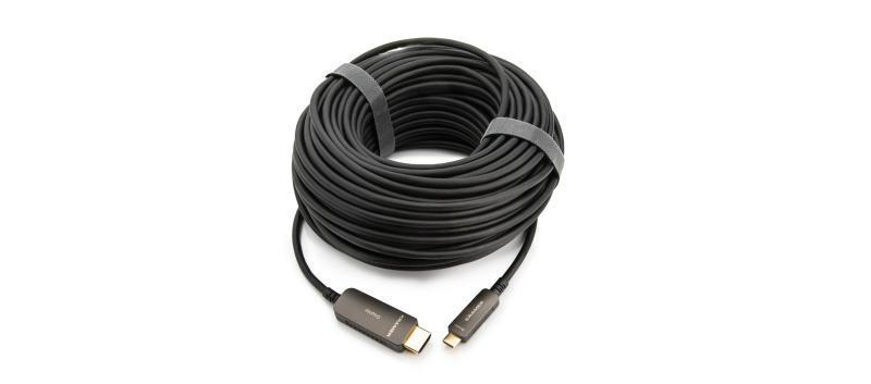 CLS-AOCU/CH-15 Active Optical 4K USB Type C (M) to HDMI (M) — Plenum Rated (15')