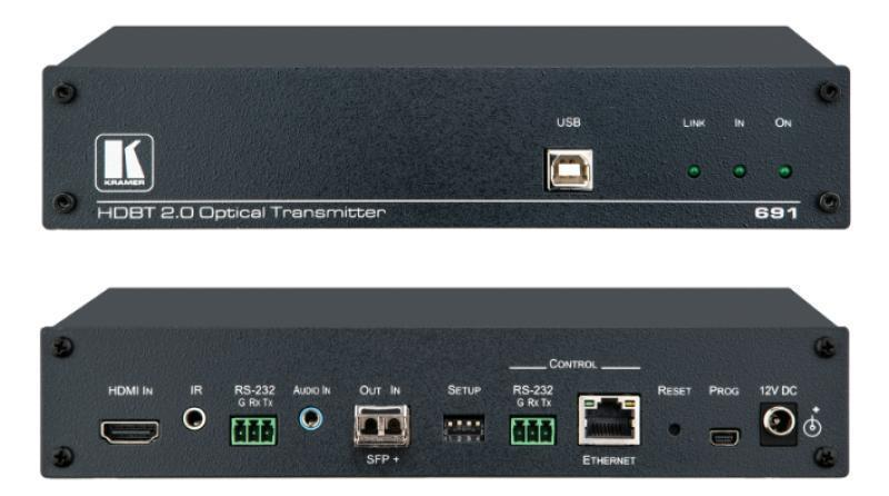 691 HDBT 2.0 Optical Transmitter