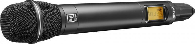 RE3-HHT86-5H UHF wireless transmitter featuring ND86 dynamic supercardioid microphone (5H Band/560-596MHz)