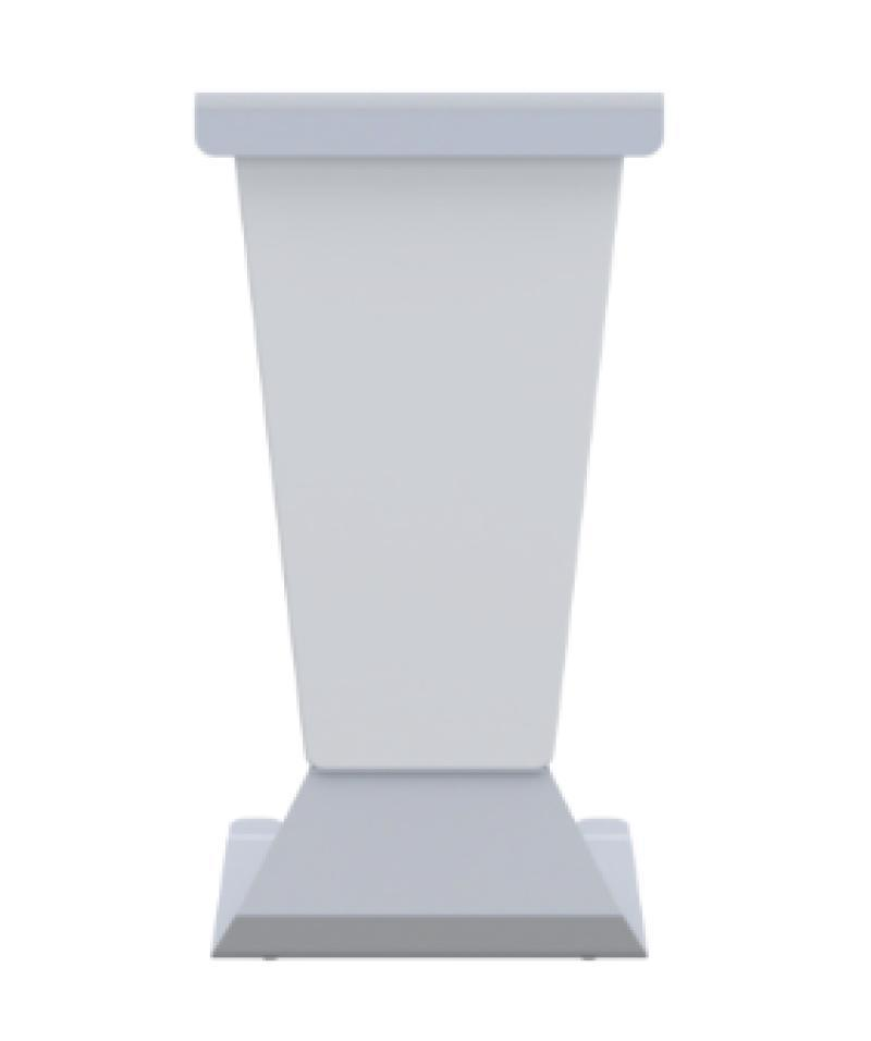 LE222 CWT Executive Presentation Lectern, Crystal White