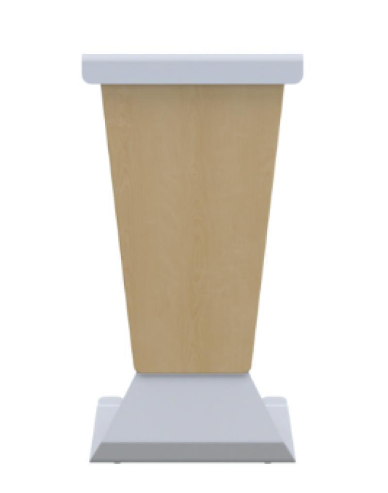 LE222 FMT Executive Presentation Lectern, Fusion Maple