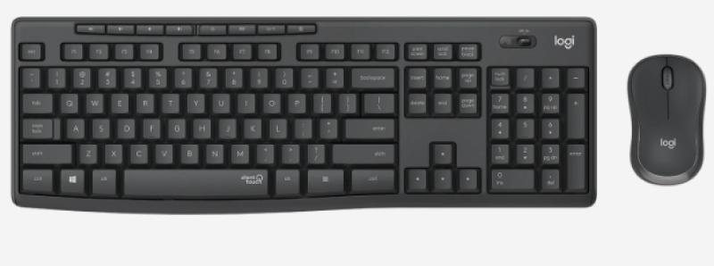 MK295 Silent Wireless Combo Graphite