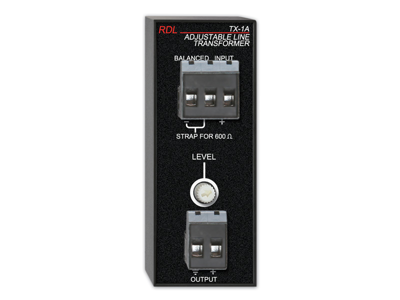 TX-1A Adjustable Line Transformer