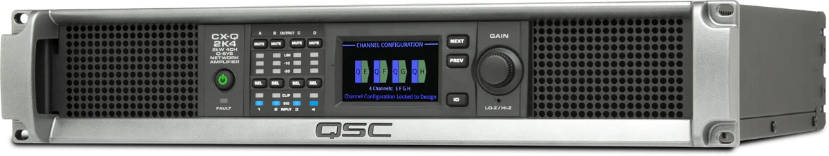 CX-Q 2K4 4-Channel Network Amplifier