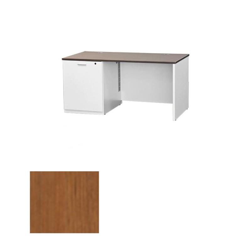 DSYZ6030RK-R BCL Multi-Functional Desk, Rack on Right Side, Burma Cherry