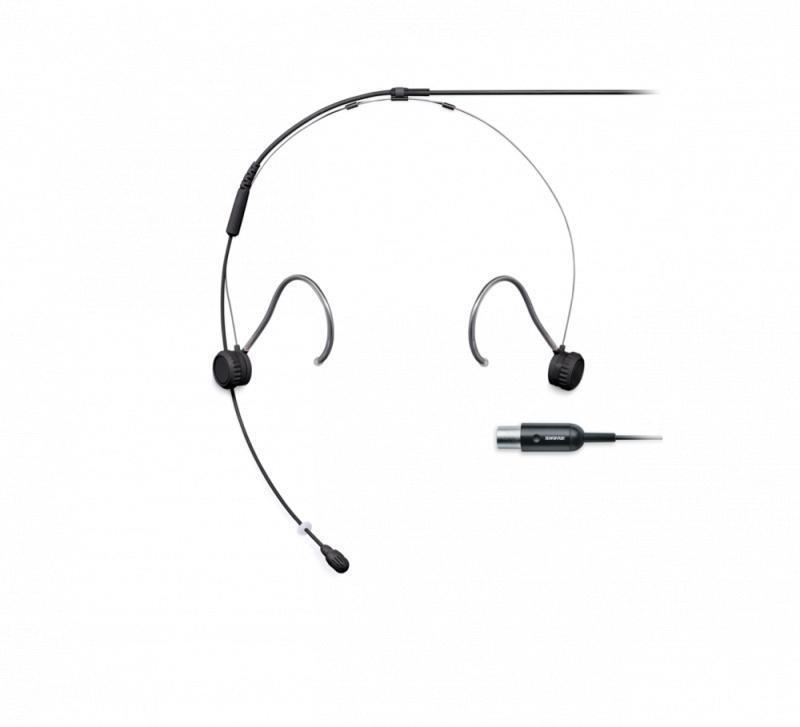 TH53B/O-MTQG TwinPlex™ TH53 Subminiature Headset Microphone, Black