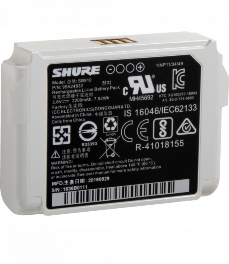 SB910 Lithium-Ion Rechargeable Battery