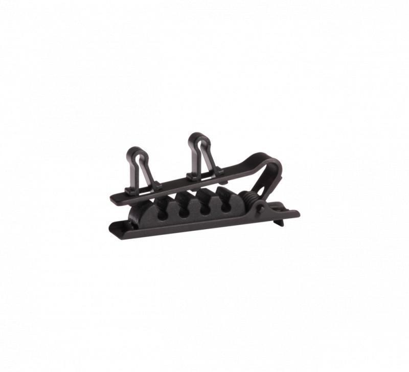 RPM40TC/B Dual Tie Clip, Black