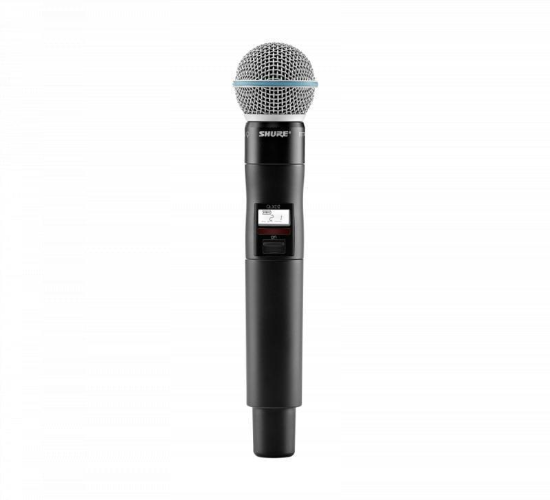 QLXD2/B58=-J50A Handheld Transmitter with Beta58A Microphone