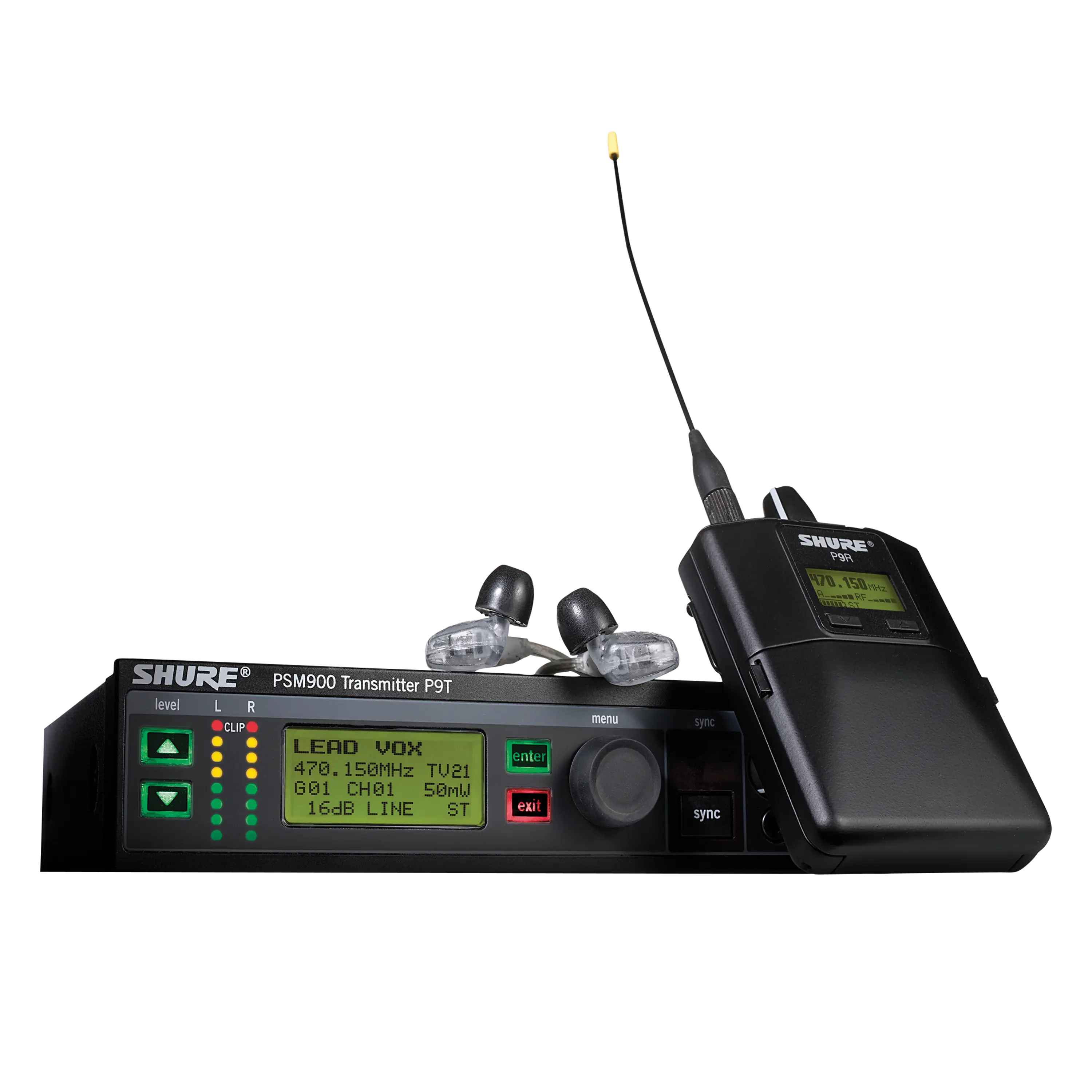 P9TRA+425CL-G7 Wireless Personal Monitor System