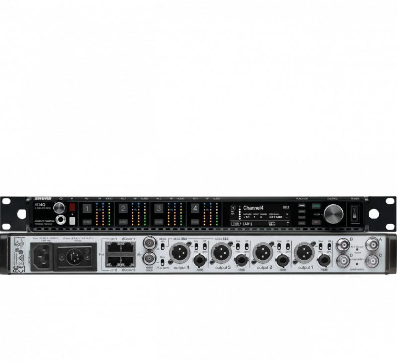 AD4Q-DC=-A AD4Q Four-Channel Digital Wireless Receiver