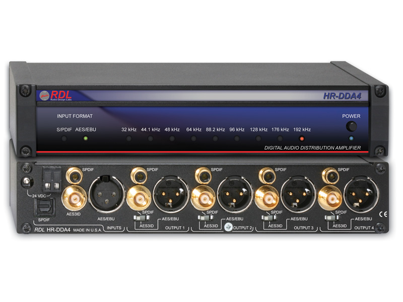 HR-DDA4 Digital Audio Distributor