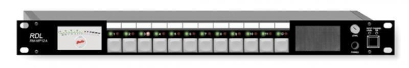 RM-MP12A Audio Monitor Panel - 12 Line or Speaker Inputs