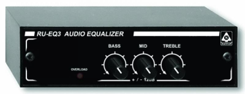 RU-EQ3 Three Band Audio Equalizer with Knobs - Terminal block