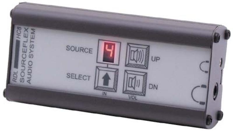 SAS-HC8 Headphone Amplifier with Source Selection for SourceFlex Distributed Audio System
