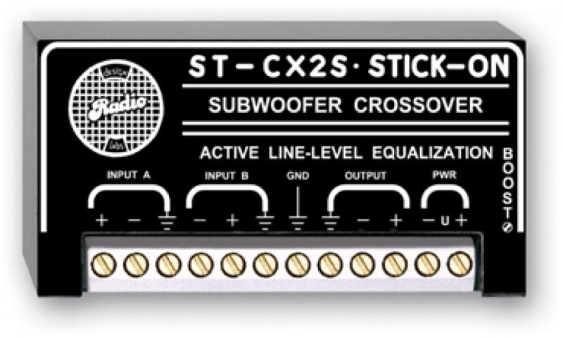 ST-CX2S Subwoofer Crossover Filter