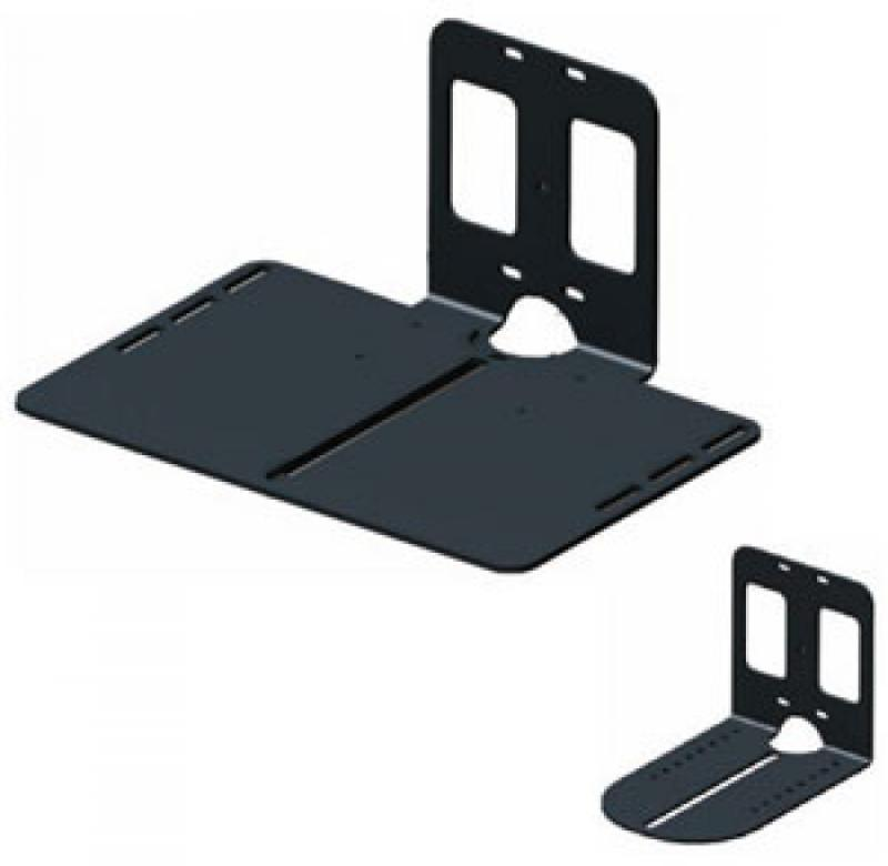 CS Camera/Codec Shelf, Black (Wall Mounted)