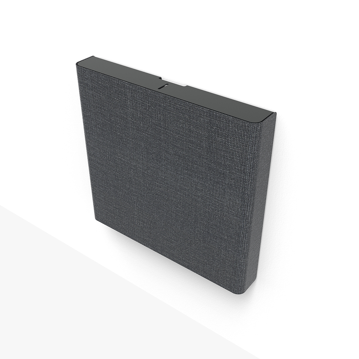 H892-BG AV Credenza Mini - Black Grey