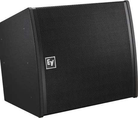 EVA2082S/126-BLK Dual‑element 120°x6° Full‑Range Line‑Array Module