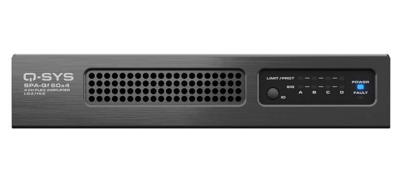 SPA-Qf 60x4 4-Channel Network Amplifier