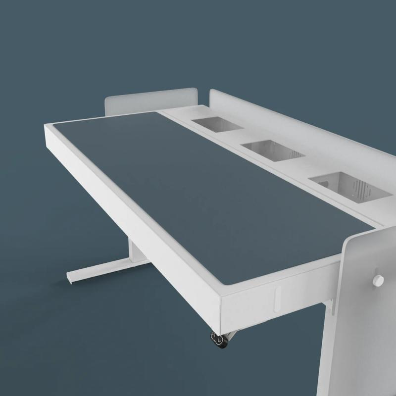 H902-4179 Desk Pad - Smokey Blue