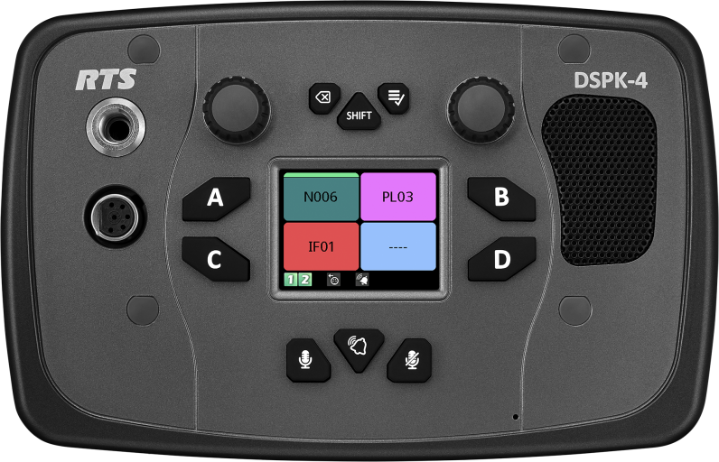 DSPK4-F 4M IP 4 Ch Flush Mount User Station 4M