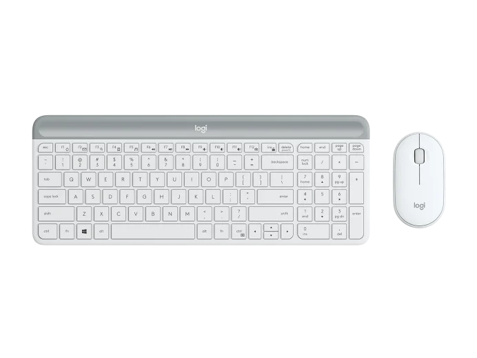 MK470 Slim Combo - Off White