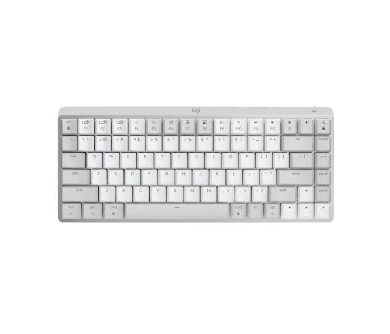 MX Mechanical Mini for Mac Minimalist Wireless Illuminated Keyboard (Tactile Quiet) (Pale Grey)