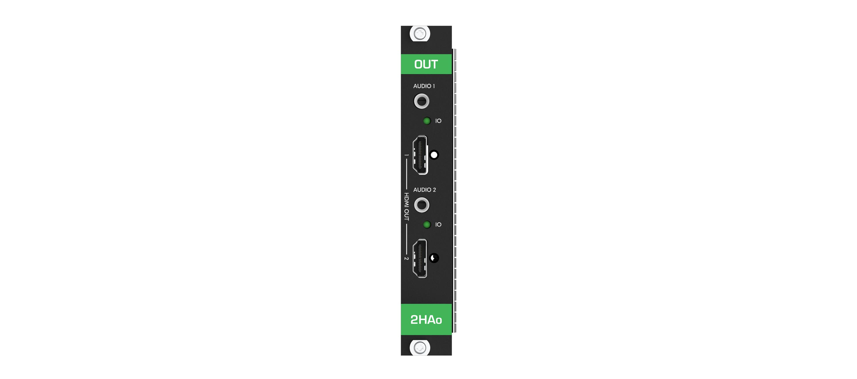 MC3-2HAo 4K60 HDMI 2xOUT Card with Analog Audio