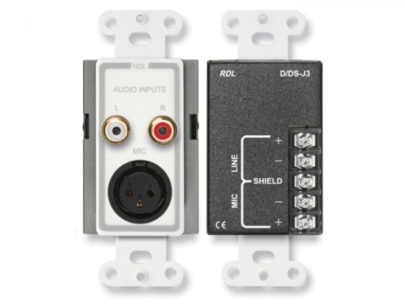 D-J3 Mic/Line Input Assembly