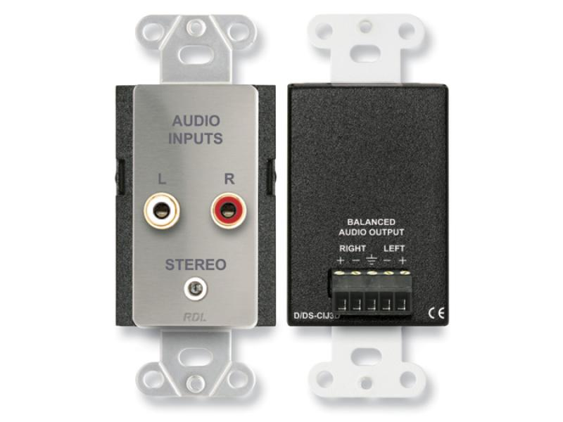 DS-CIJ3D Consumer Input Jacks - Stereo