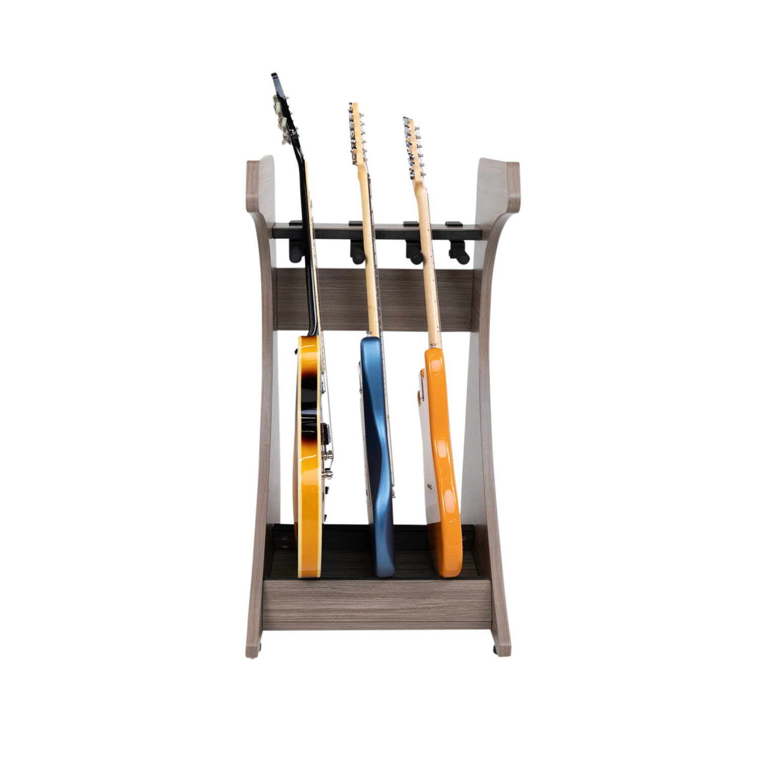 GFW-ELITEGTR3RK-GRY Elite Three Electric/Acoustic Guitar Rack – Grey