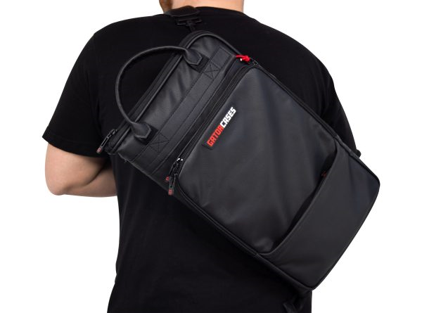 GP-STICKBAG-DLX Deluxe Faux Leather Drumstick Bag
