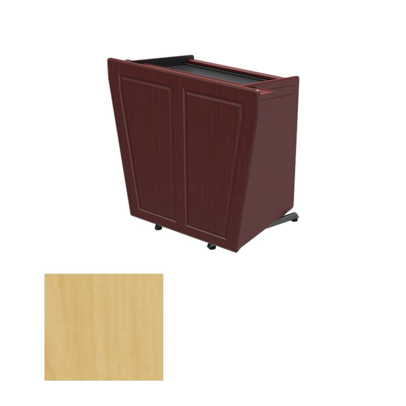 PDL2311 FMT Height Adjustable Executive Multimedia Podium, Fusion Maple