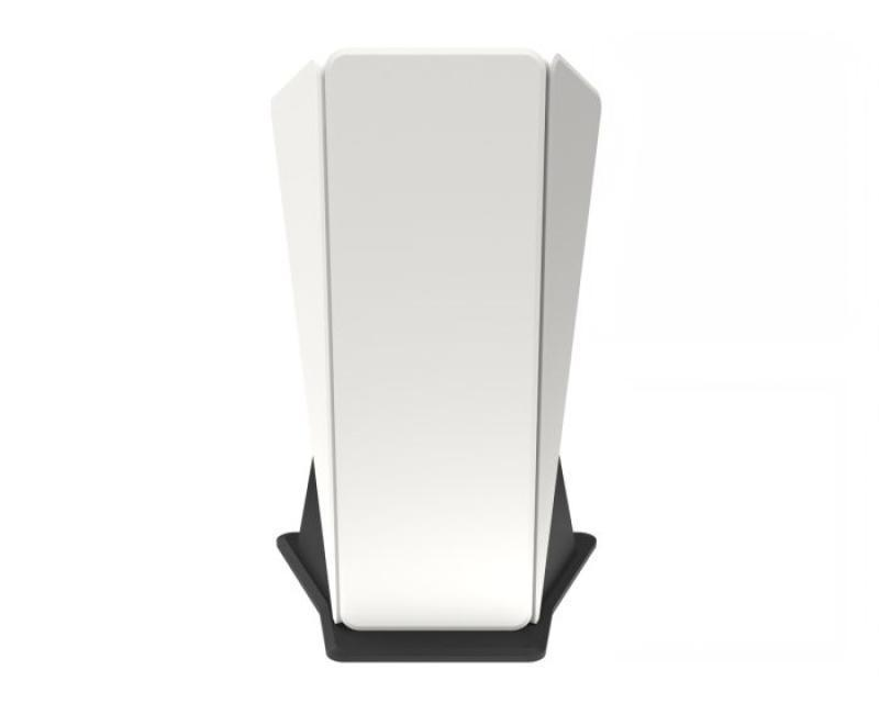LEX17 CWT Slim Contemporary Lectern, Crystal White