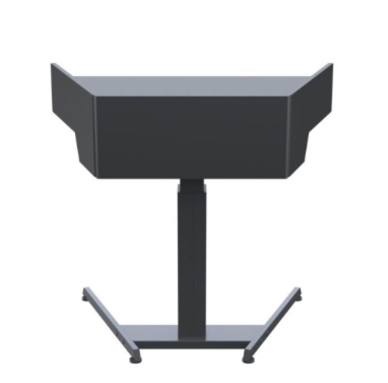 LEL021 EBT Height Adjustable ADA Lectern, Ebony