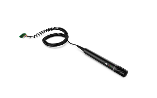DCNM-FHHC Hand Held Microphone Coiled