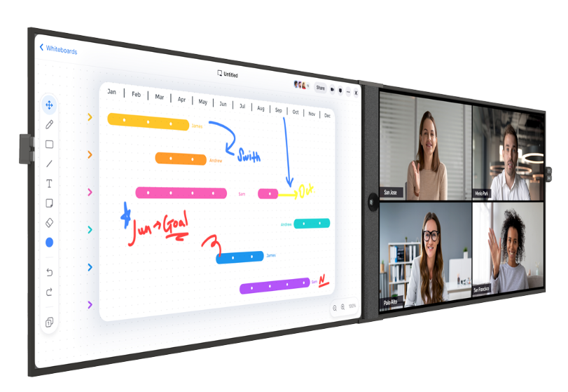 D7X 75" Dual Windows with Vue Pro