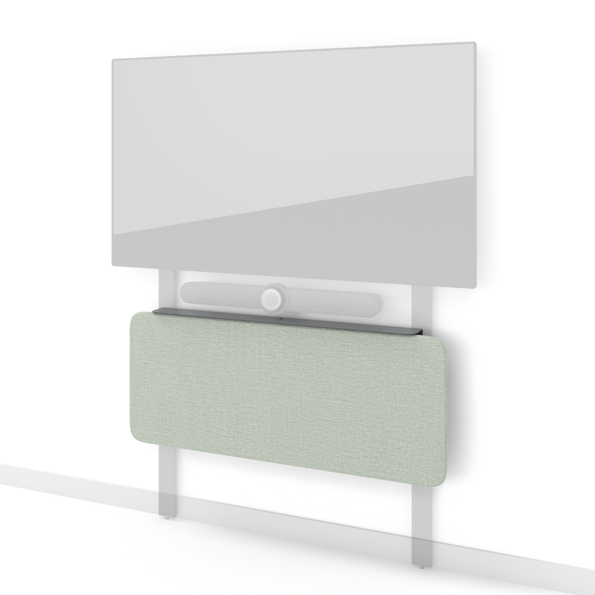 H807-GN Video Meeting Hub for Heckler AV Wall - Green