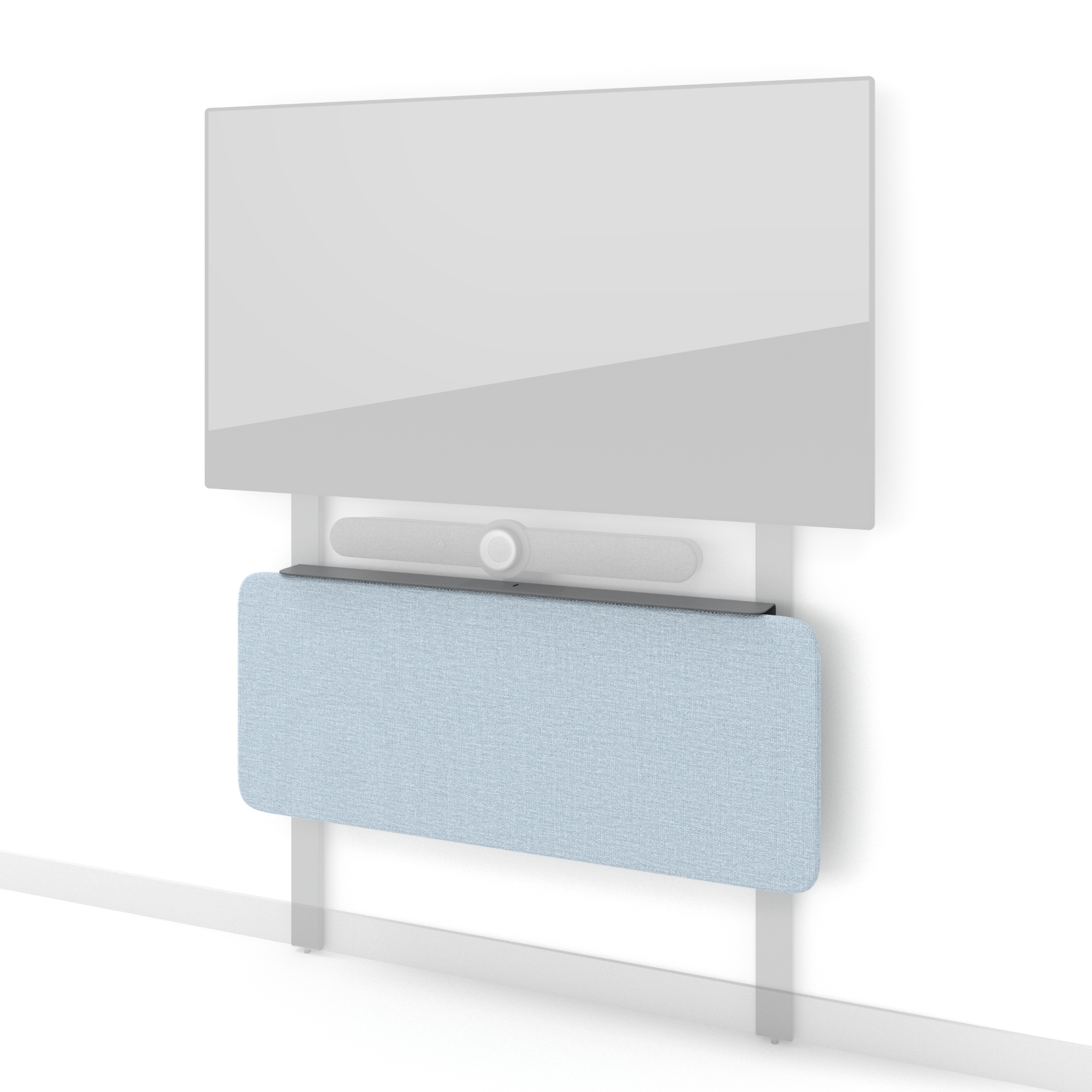 H807-BL Video Meeting Hub for Heckler AV Wall - Blue