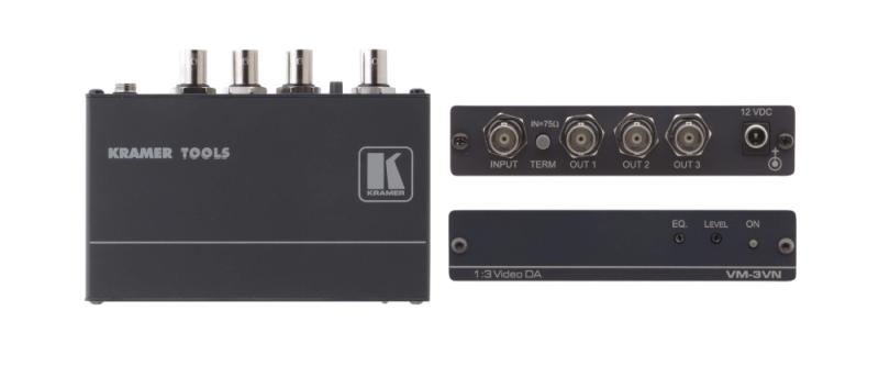 VM3VN 1:3 Composite Video Distribution Amplifier