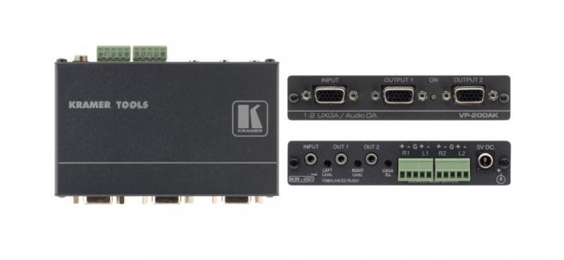 VP-200AK 1:2 Computer Graphics Video & Stereo Audio Distribution Amplifier