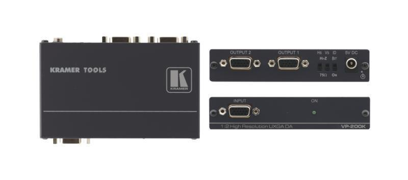 VP-200K 1:2 Computer Graphics Distribution Amplifier