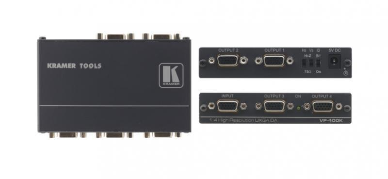 VP400K 1:4 Computer Graphics Video Distribution Amplifier